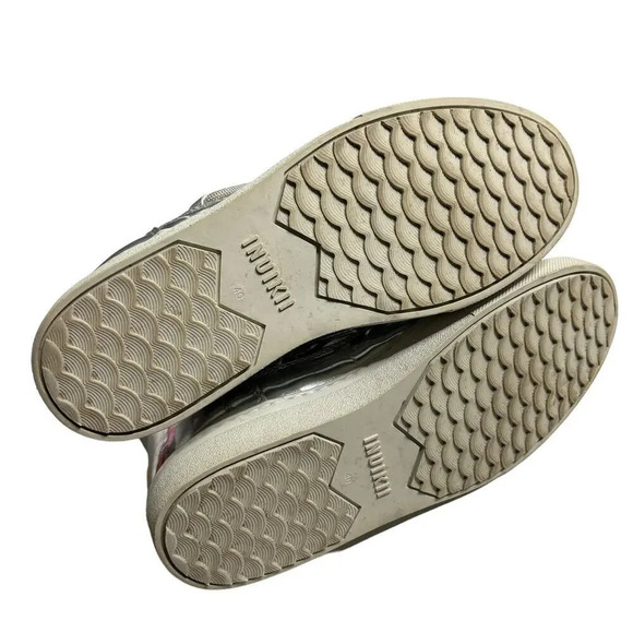 Inuikii Bomber Star Endurance Metallic Boot Silver Size 10 - Picture 11 of 12